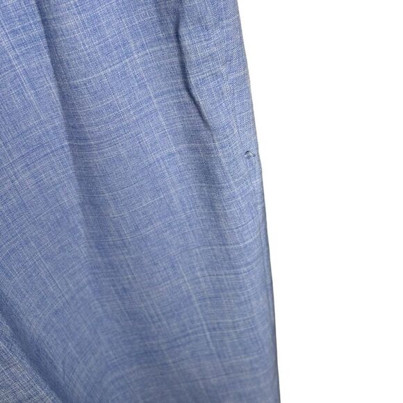 Vintage Sag Harbor Light Blue Suit Set Matching Blazer High Waisted Pants Suit - Picture 8 of 15